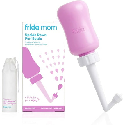 Frida Mom Upside Down Peri Bottle for Postpartum Care Portable Bidet