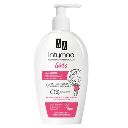 Aa Intymna Baby Girl Delicate Emulsion For Intimate Hygiene 300ml