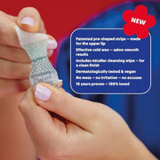 Andbeauty Upper Lip Wax Strips for Women - Perfect for Hair Removal