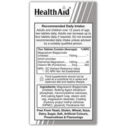 HealthAid Magnesium Bisglycinate Vegan Tablets 60 Count