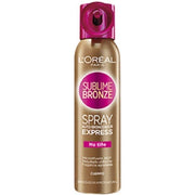 L'Oreal Sublime Bronze Self Tan Express Mist Spray Body 150ml - Medium