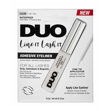 ARDELL DUO Line It Lash It Clear Transparent Eyelash Glue for False Eyelashes 3.5g