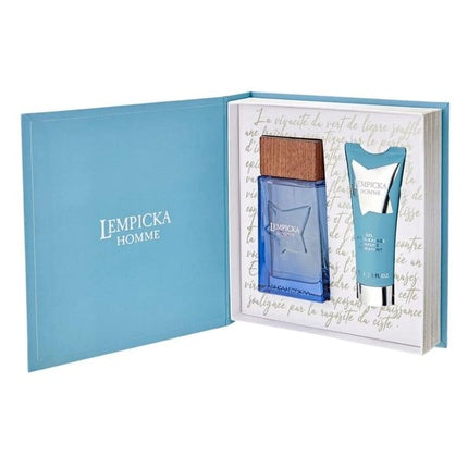Lolita Lempicka Homme Eau De Toilette Spray 100ml + After Shave Gel 75ml