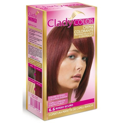 CLADY CAP66 ROSSO SCURO Hair Color
