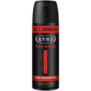 Str8 Red Code Deodorant Spray 250ml - Long-Lasting Protection with Fragrance