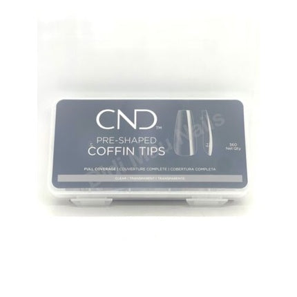 CND Preformed Coffin Tips 360ct
