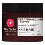 The Doctor Health & Care Strengthening Hair Mask With Keratin, Arginine, And Biotin - 295ml