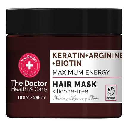 The Doctor Health & Care Strengthening Hair Mask With Keratin, Arginine, And Biotin - 295ml