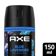 Axe Premium Blue Lavender Body Spray Deodorant without Aluminum Salts 150ml