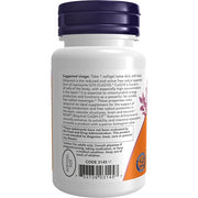NOW Ubiquinol CoQH-CF Active Form of CoQ10 50mg 60 Softgels
