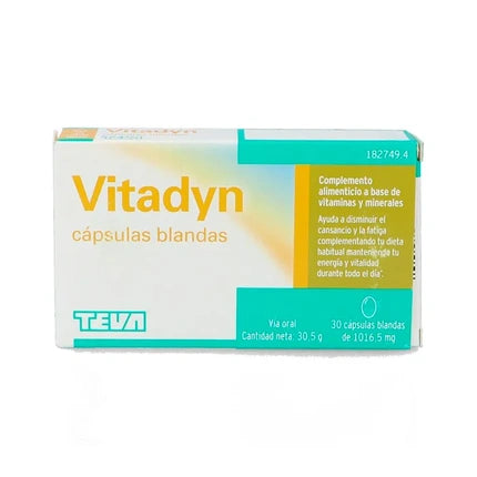 Teva Pharma Teva Vitadyn 30 Softgels