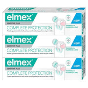 Elmex Sensitive Plus Complete Protection Tripack Toothpaste 3 X 75 Ml