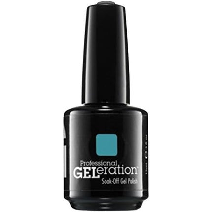 Jessica Geleration Gel Nail Faux Fur Blue