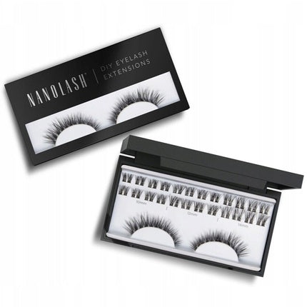 Nanolash Eyelash Artificial Eyelashes In Clusters Harmony 36 Pieces
