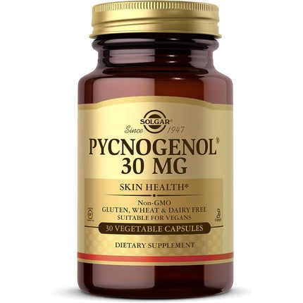 Solgar Pycnogenol 30mg Vegetable Capsules - Pack of 30