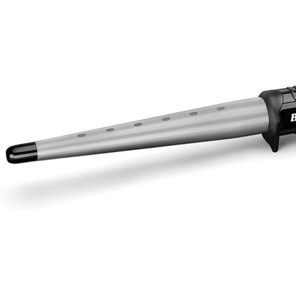 Babyliss Ceramic Curling Wand Pro Flawless Curls 13-25mm Conical Barrel