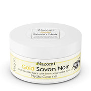 Nacomi Black Soap Gold 125g - Natural Body Soap