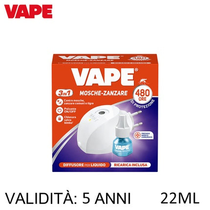 Vape Mosquito And Insect Repellent Liquid Set With Replacement Liquid 480n