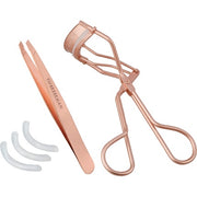 Tweezerman Rose Gold Tweezer and Lash Curler Set