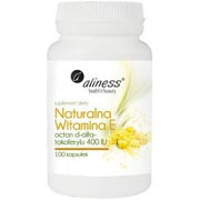 Natural Vitamin E 400 d-afa Tocotrienol Acetate 100 Capsules Aliness