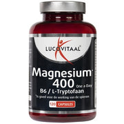 Lucovitaal Lucovitaal Magnesium 400 Ltryptophan