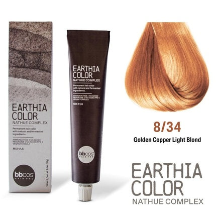 Bbcos Earthia Color Nathue Complex 84 Copper Light Blond 100ml