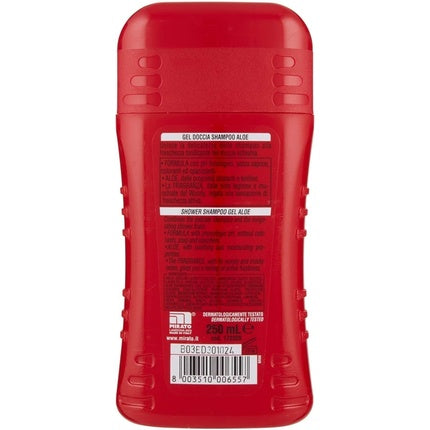 Intesa Pour Homme Shower Gel Shampoo Toning Active Fresh Aloe 250ml