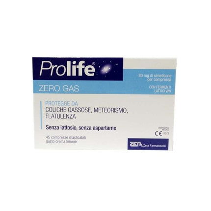 Zeta Farmaceutici Spa Prolife Zerogas - 45 Tablets