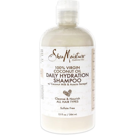 Shea Moisture 100% Virgin Coconut Oil Daily Hydrating Shampoo 384ml