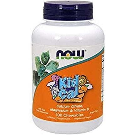 NOW Foods Kid Cal Orange Dream 100 Chewable Tablets 260g