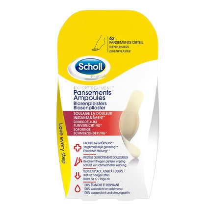Scholl Blister Plasters For Toes Effective Protection For Blisters