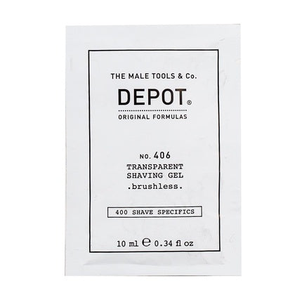 Depot 400 Shave Specifics No 406 Menthol Softening And Refreshing Shaving Gel - 10 Ml