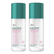 Roc Keops Roll-On Deodorant Sensitive 30ml - Pack of 2