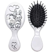 BIFULL Mini Oval Brush for Coloring Black/White Standard