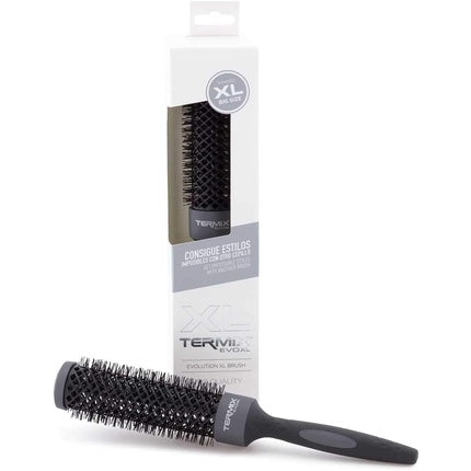 Termix Evolution XL Round Hairbrush Ø 17mm with Ionized Fibers and 25% Extra Surface for Faster Drying