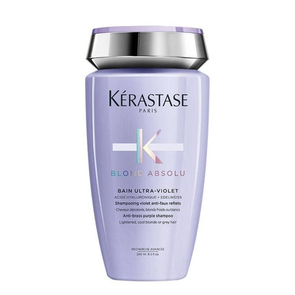 Krastase Blond Absolu Bain Ultra Violet Shampoo 250ml Antibrass Purple Shampoo For Blond Hair