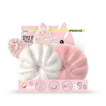Invisibobble Hair Band Sprunchie Easter Cotton Candy 2 Pcs