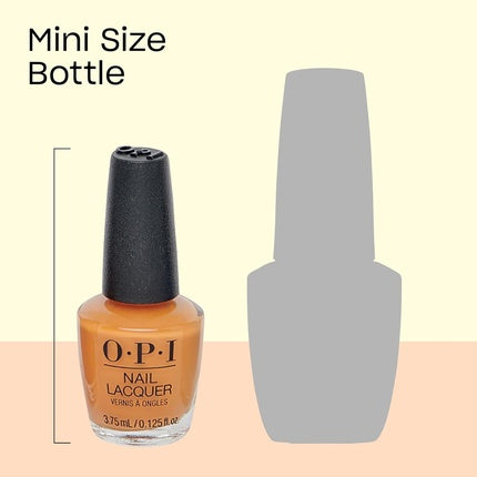 OPI Nail Lacquer Mini Pack 4 Color Shades Chip Resistant