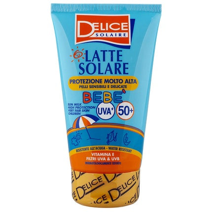 DELICE Kids Sunscreen LSF 50+ UVA UVB with Vitamin E 100ml