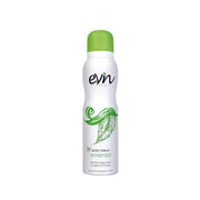 Evin Femme Deodorant for Women Spray Emerald Aquatic Bamboo and Cedarwood 24h Active Formula Dermatologically Tested 150ml