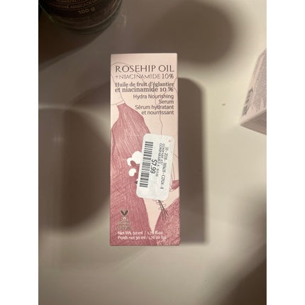 Glamfox Rosehip Oil 10 Niacinamide Hydra Nourishing Cream Serum