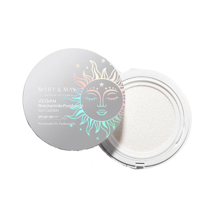 Mary&May Vegan Niacinamide Panthenol Sun Cushion Spf50 Pa 25 G