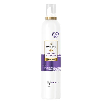 Pantene Perfect Volume Mousse Hold 03 With Jojoba Oil Spray 300 Ml