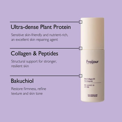 Retin-Collagen 3D Core Ampoule Anti-Aging Serum with Stabilized Retinal 29ml