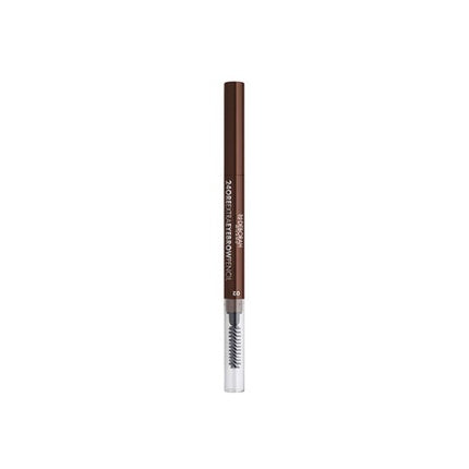 Deborah 24 Hour Extra Double-Ended Eyebrow Cream Pencil Brush 2-In-1 03 Dark