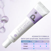 Eye Cream for Dark Circles, Puffiness, and Bags - Anti-Aging Wrinkles Korean Cream