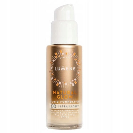 Lumene Natural Glow Fluid Foundation 00 Ultra Light 30ml
