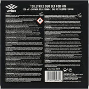 Umbro Power Eau de Toilette 100ml and Body Wash 150ml