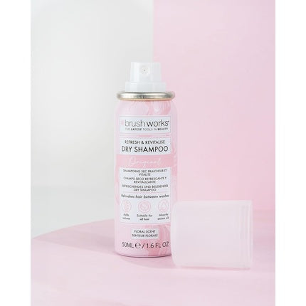 Brushworks Refresh & Revitalize Floral Dry Shampoo 50ml