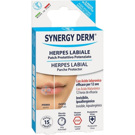 Incarose Synergy Derm Patch for Herpes Labialis 15 Patches